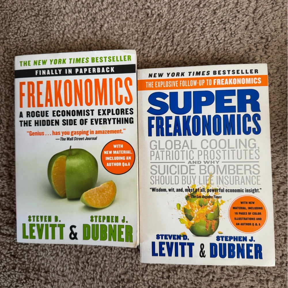 Freakonimics & Super Freakonomics bundle